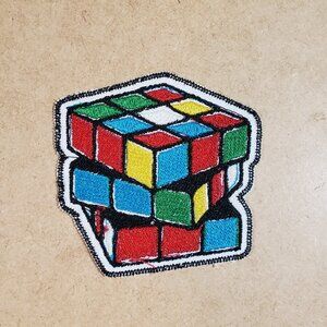 Rubik's Cube  Iron-On Patch (2/$12 or 5/$22)